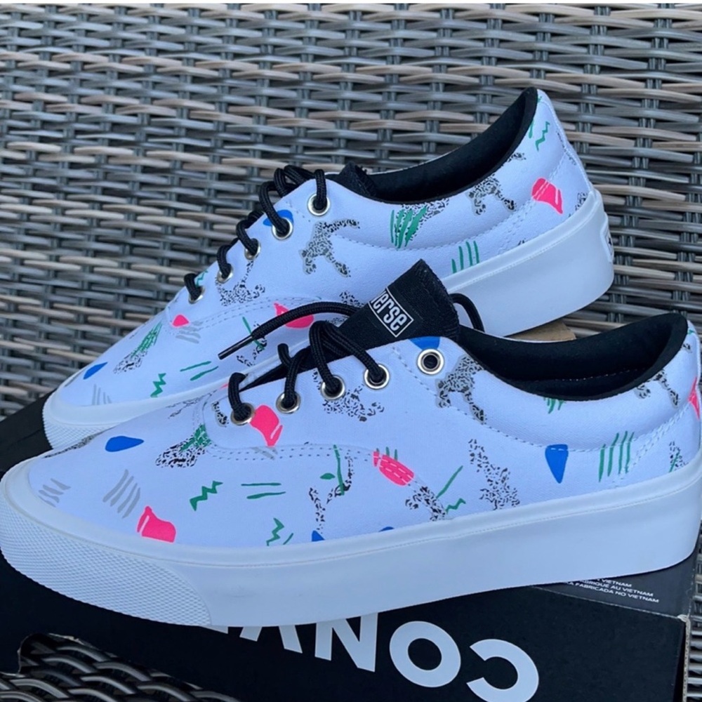 Converse Skid Grip CVO OX White/Court Green/Black - Picture 7 of 16